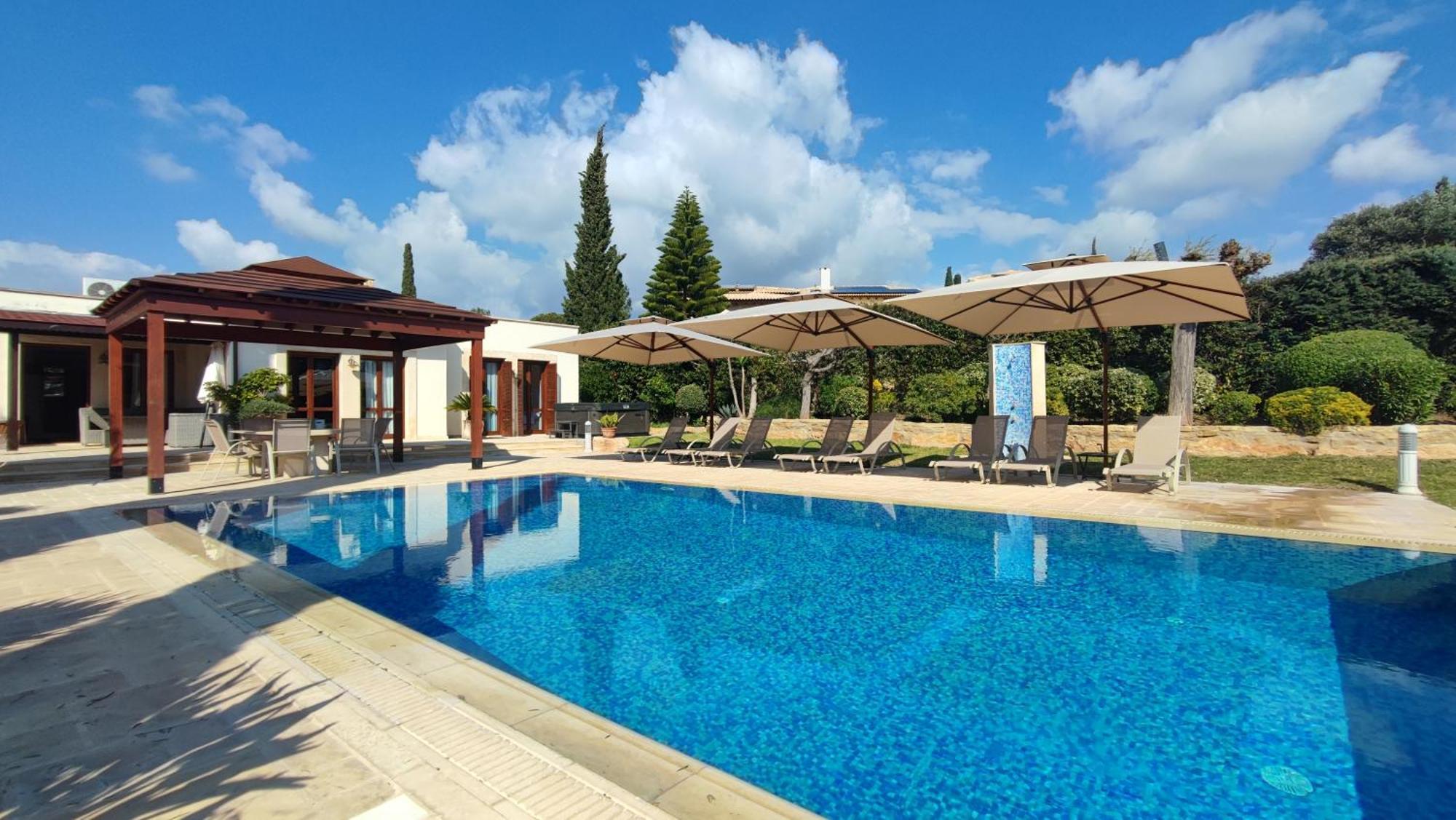 Villa Unidera Kouklia Bagian luar foto